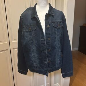 David Bitton Knit denim jacket.